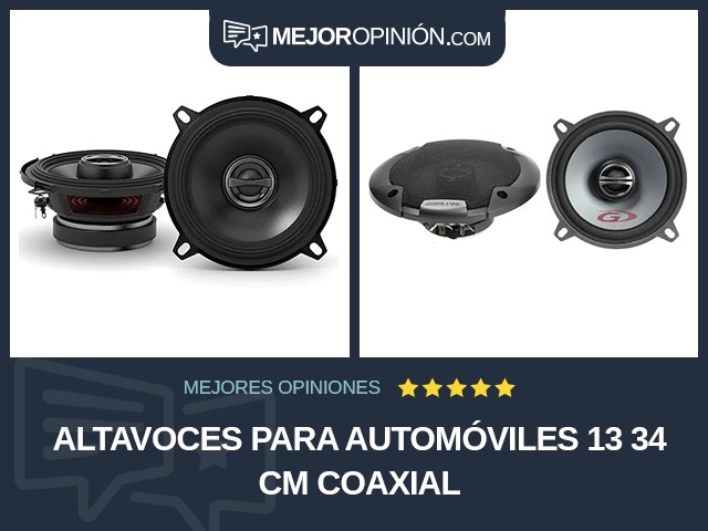 Altavoces para automóviles 13 34 cm Coaxial