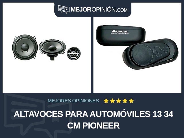 Altavoces para automóviles 13 34 cm Pioneer