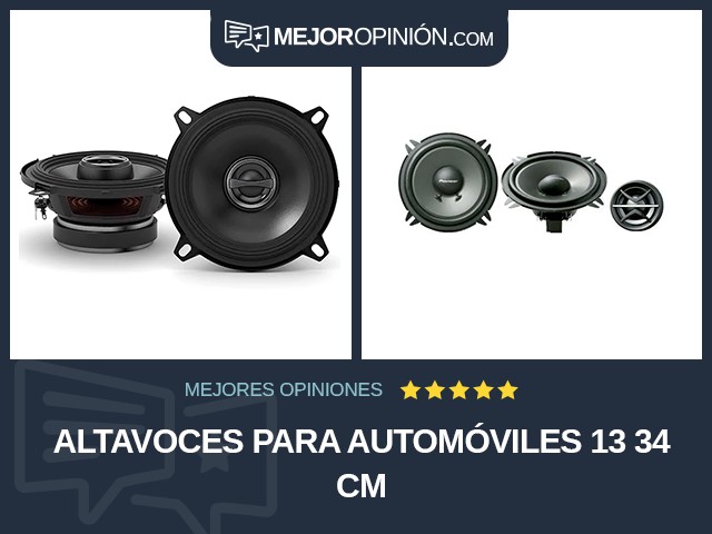 Altavoces para automóviles 13 34 cm