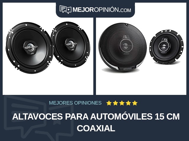 Altavoces para automóviles 15 cm Coaxial