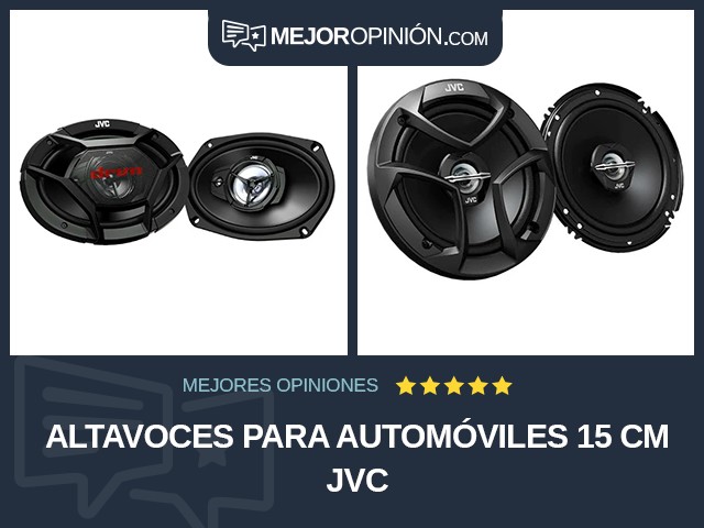 Altavoces para automóviles 15 cm JVC