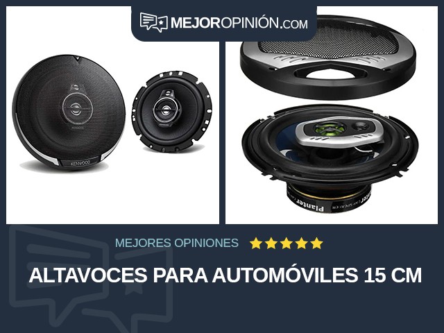 Altavoces para automóviles 15 cm