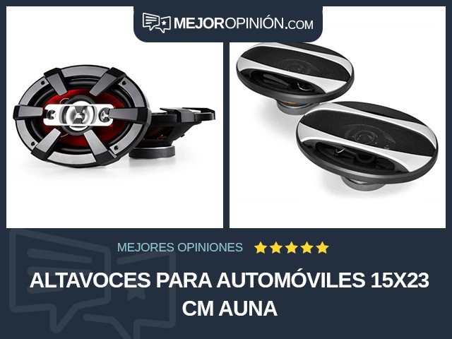 Altavoces para automóviles 15x23 cm Auna