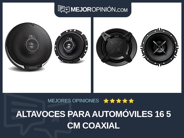 Altavoces para automóviles 16 5 cm Coaxial