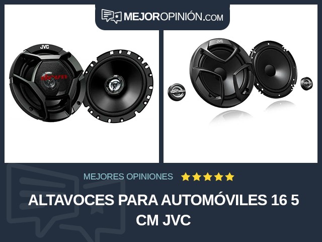 Altavoces para automóviles 16 5 cm JVC