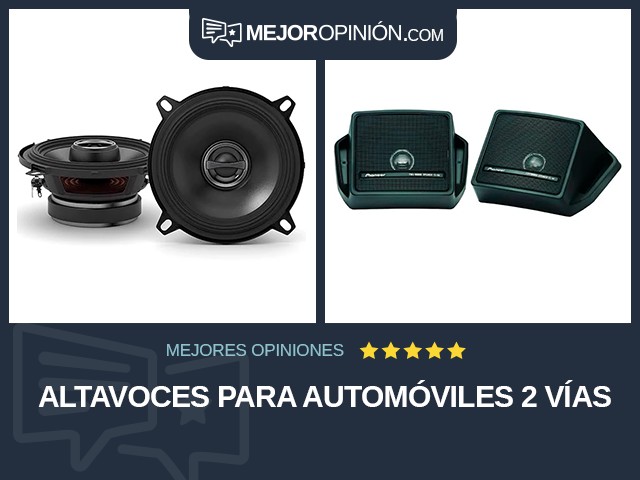 Altavoces para automóviles 2 vías