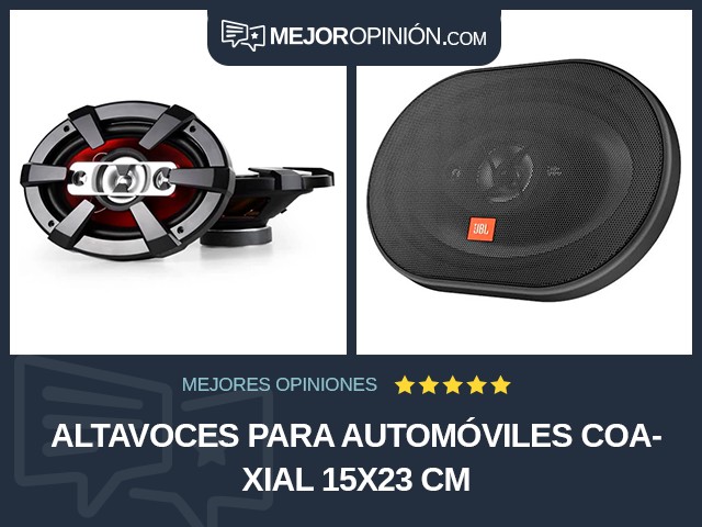 Altavoces para automóviles Coaxial 15x23 cm