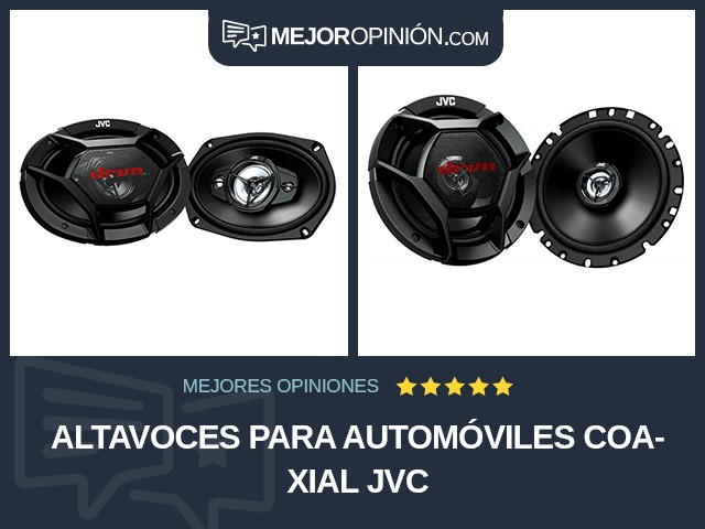 Altavoces para automóviles Coaxial JVC