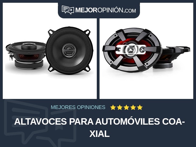 Altavoces para automóviles Coaxial