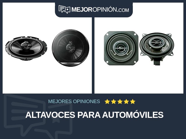 Altavoces para automóviles