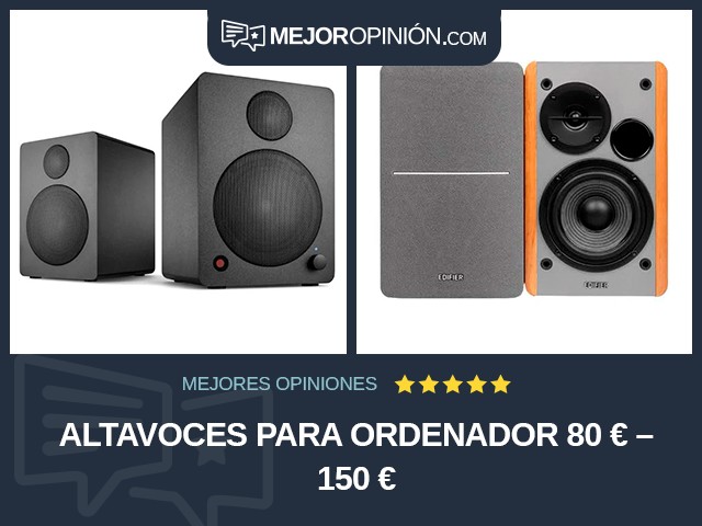 Altavoces Para ordenador 80 € – 150 €