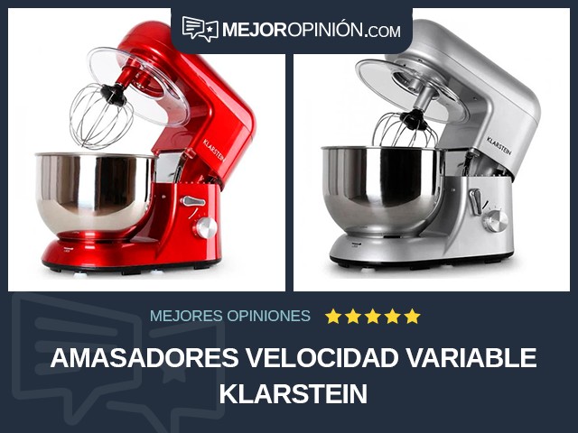 Amasadores Velocidad variable Klarstein