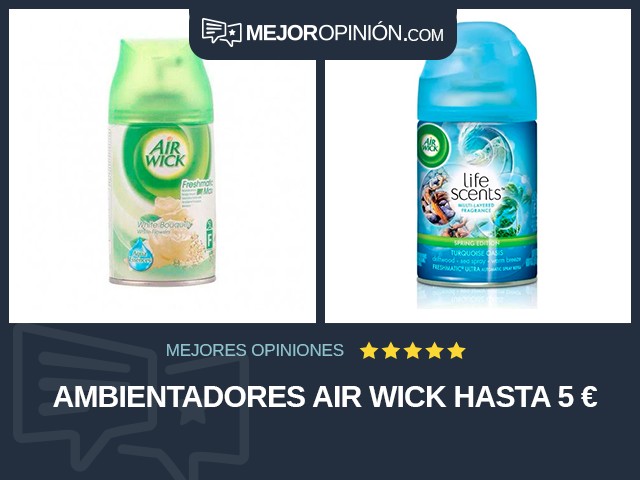 Ambientadores Air Wick Hasta 5 €