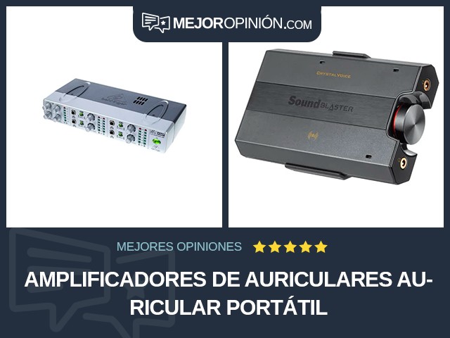 Amplificadores de auriculares Auricular Portátil