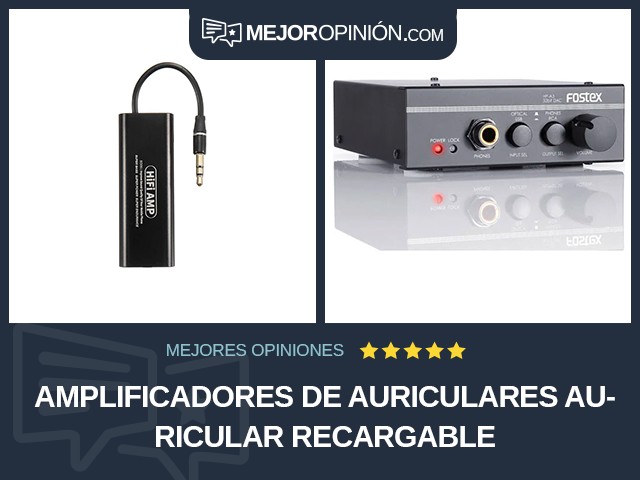 Amplificadores de auriculares Auricular Recargable