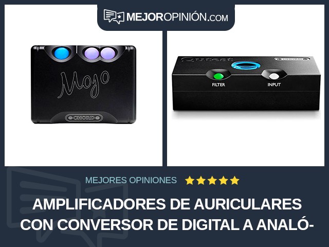Amplificadores de auriculares Con conversor de digital a analógico Chord Electronics