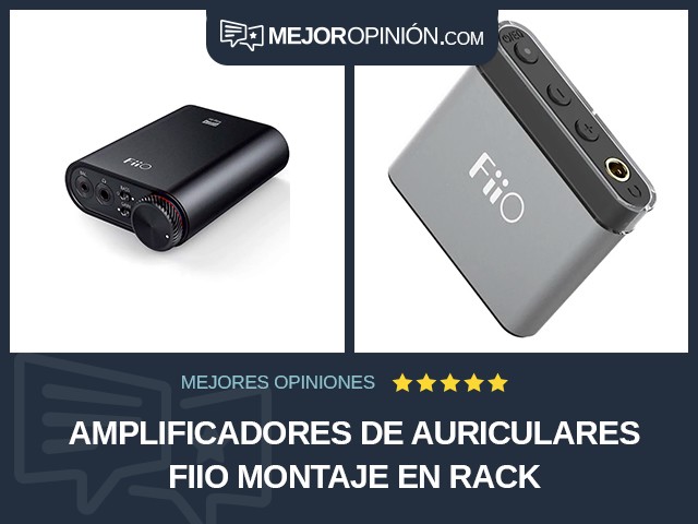 Amplificadores de auriculares FiiO Montaje en rack