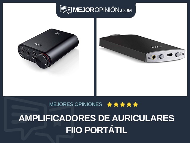 Amplificadores de auriculares FiiO Portátil