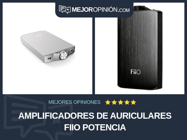 Amplificadores de auriculares FiiO Potencia