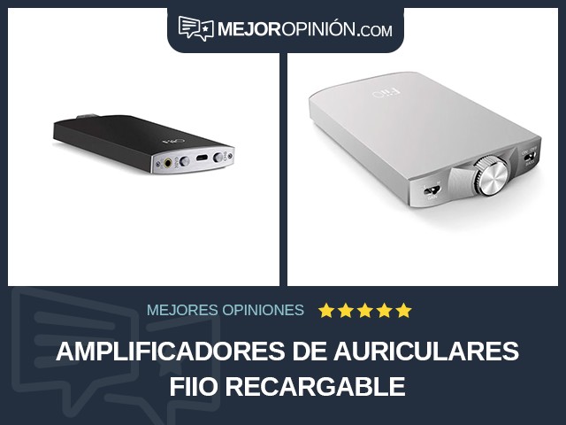 Amplificadores de auriculares FiiO Recargable