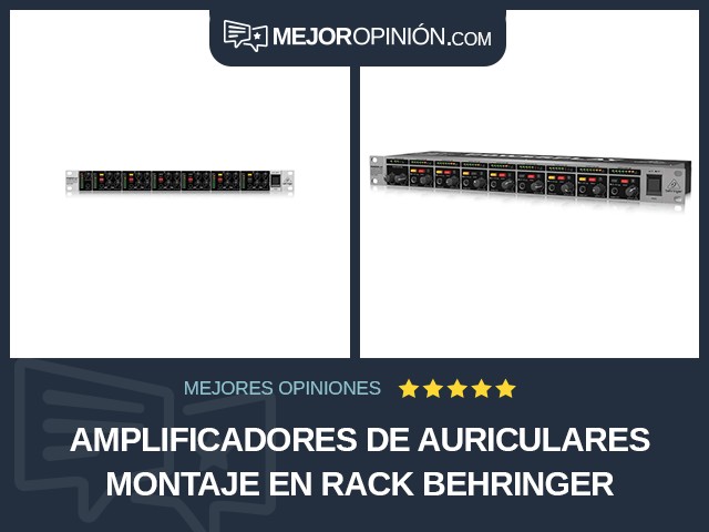 Amplificadores de auriculares Montaje en rack BEHRINGER