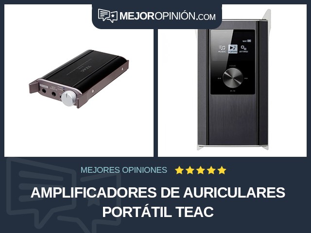 Amplificadores de auriculares Portátil TEAC