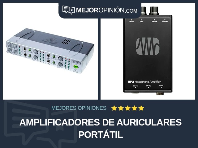 Amplificadores de auriculares Portátil