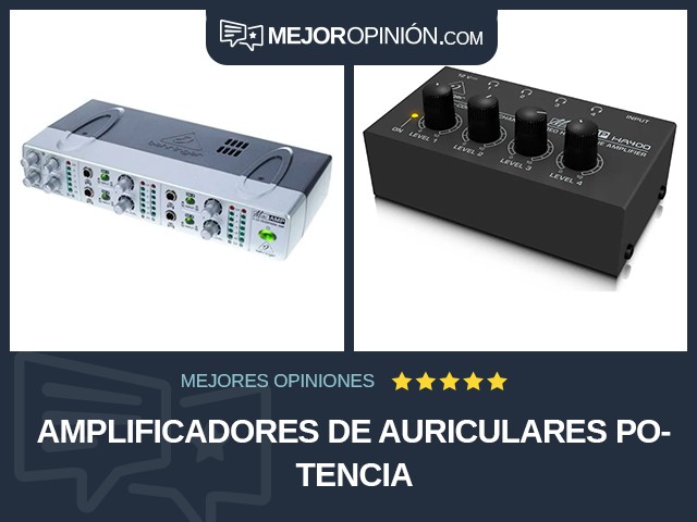 Amplificadores de auriculares Potencia