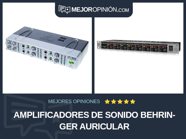 Amplificadores de sonido BEHRINGER Auricular