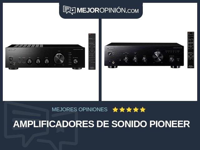 Amplificadores de sonido Pioneer