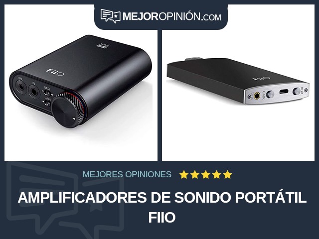 Amplificadores de sonido Portátil FiiO