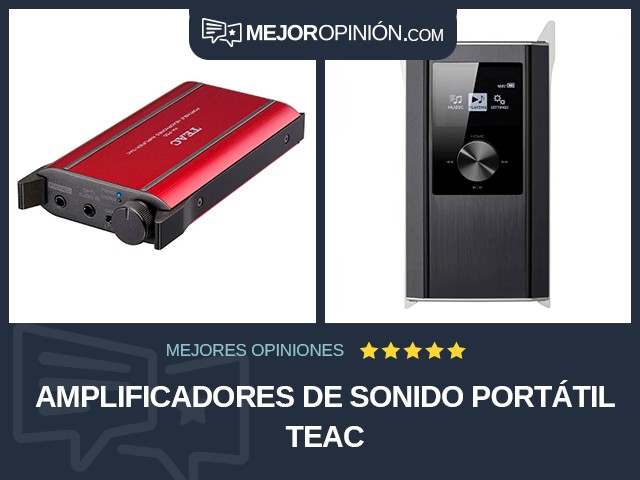 Amplificadores de sonido Portátil TEAC