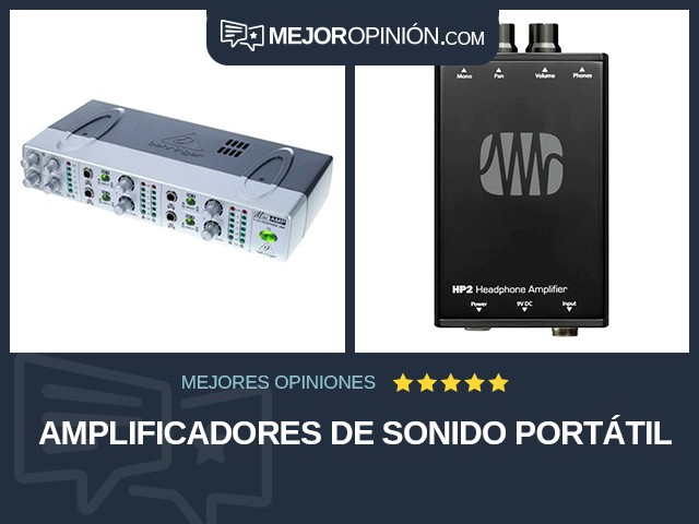 Amplificadores de sonido Portátil