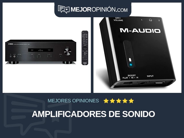 Amplificadores de sonido