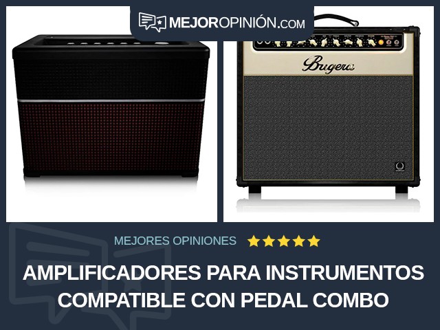Amplificadores para instrumentos Compatible con pedal Combo