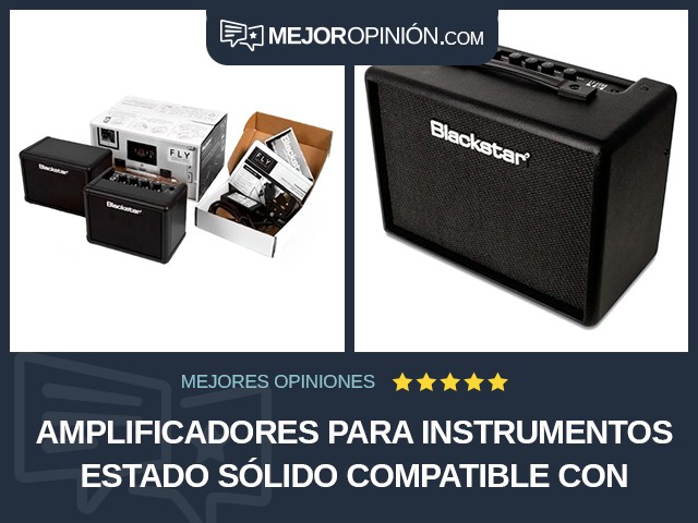 Amplificadores para instrumentos Estado sólido Compatible con pedal