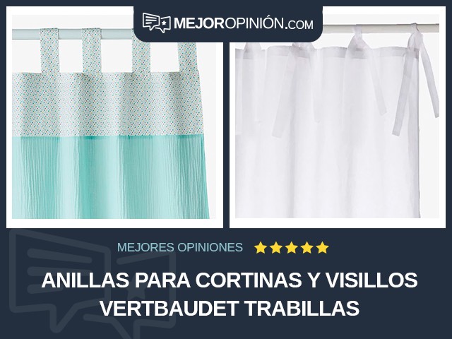 Anillas para cortinas y visillos Vertbaudet Trabillas