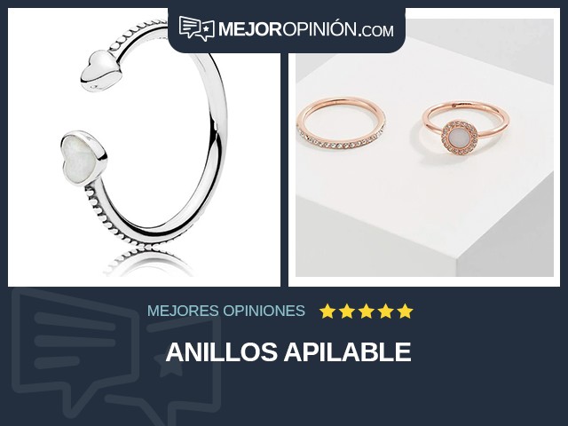 Anillos Apilable