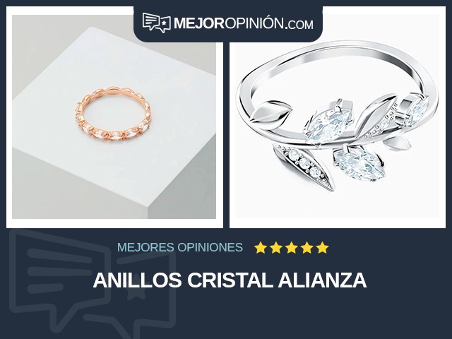 Anillos Cristal Alianza