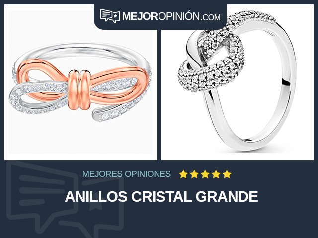 Anillos Cristal Grande