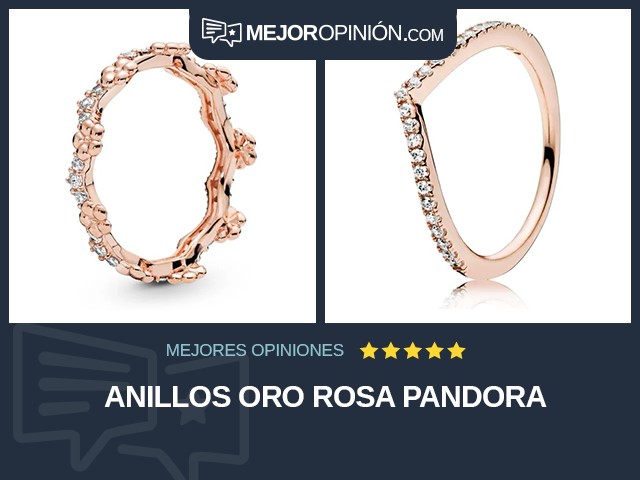 Anillos Oro rosa PANDORA