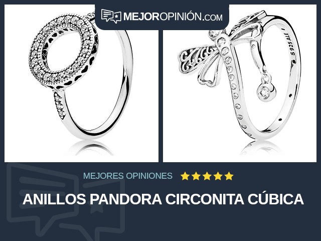 Anillos PANDORA Circonita cúbica