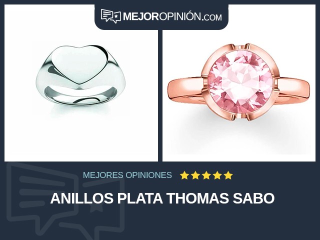 Anillos Plata Thomas Sabo