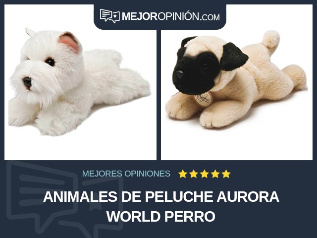 Animales de peluche Aurora World Perro