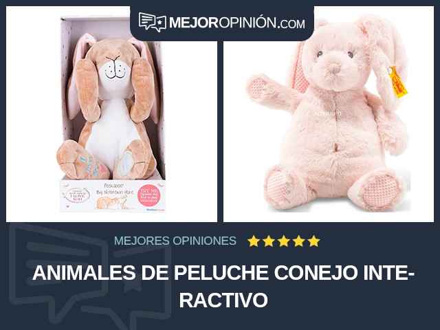 Animales de peluche Conejo Interactivo