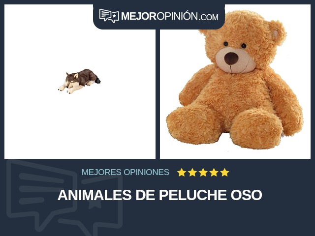 Animales de peluche Oso