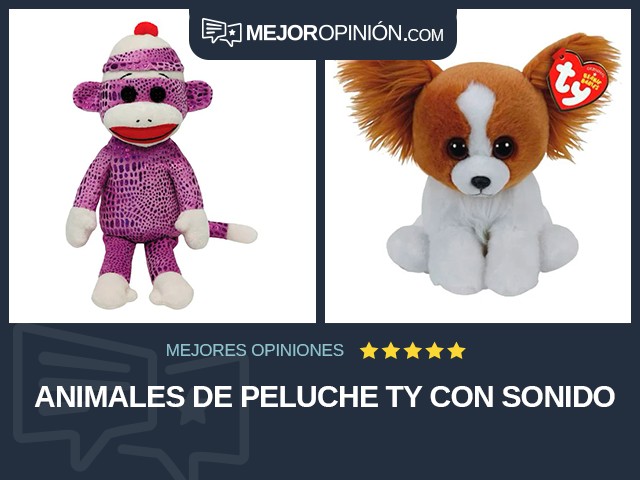 Animales de peluche ty Con sonido