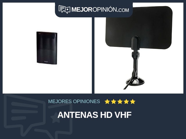 Antenas HD VHF