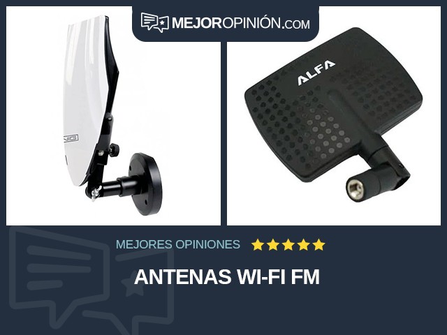 Antenas Wi-Fi FM