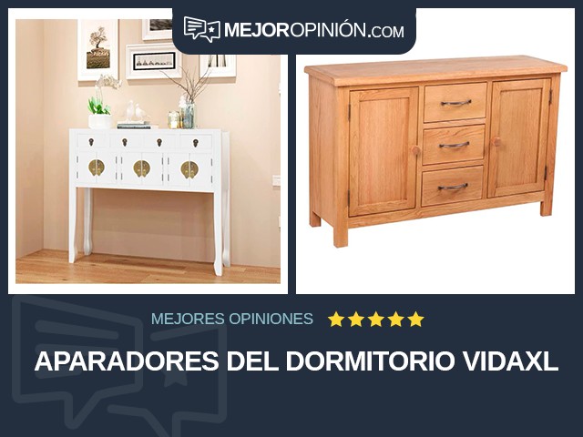 Aparadores del dormitorio vidaXL